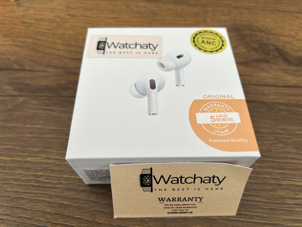 Apple Airpods pro 2 with silicone black cover.
